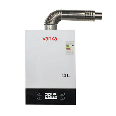 Chauffe-eau à gaz à paroi de 12L chauffe-eau à température constante à l'intérieur
