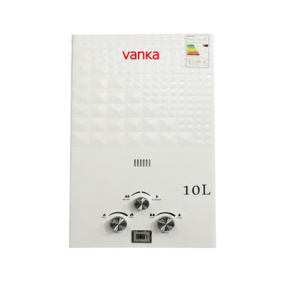Chauffe-eau sans réservoir au GPL de 20 kW 10 L avec allumage électrique automatique pour la douche