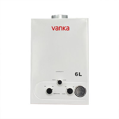 Système d'eau chaude numérique 6L Douche portable Commercial sur demande Chauffe-eau à gaz
