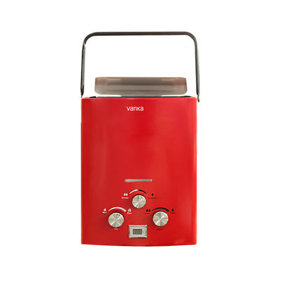 Appareil de chauffage d'eau portable à gaz extérieur de 6 litres