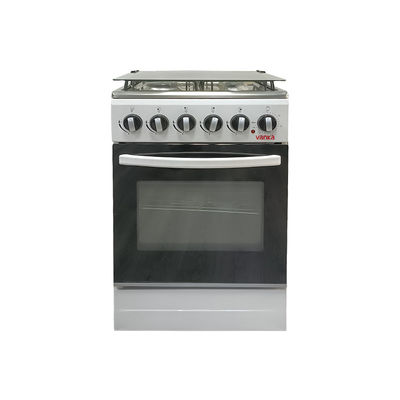 4 Cuisinière à gaz avec gril à convection et support en verre trempé pour la maison