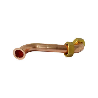 raccords de raccordement de tuyaux en cuivre et coudes en cuivre pour chauffe-eau au gaz