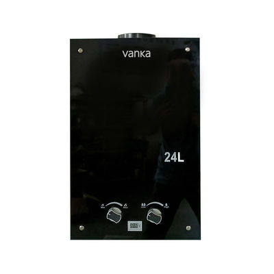 16L/18L/20L/22L/24L Propane sans réservoir verre trempé à gaz d'échappement forcé chauffe-eau