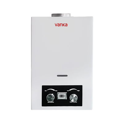 Appareil de chauffage d'eau à gaz de combustion de 6 litres