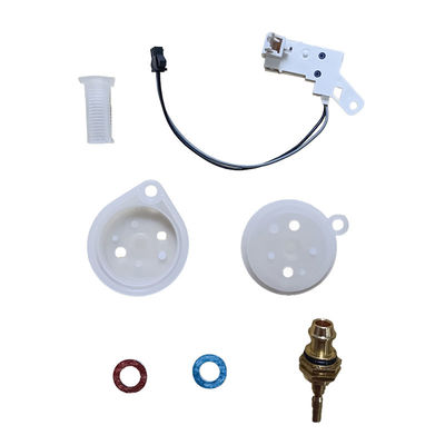 Ensemble complet d'accessoires de chauffe-eau à gaz de combustion avec capteur et soupape à microcommutateur à thermostat à diaphragme