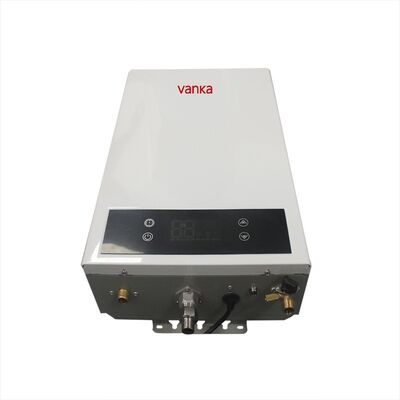 Fournisseur Blanc, monté sur le mur, chauffe-eau à gaz, eau chaude instantanée