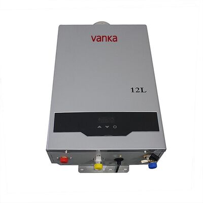 Chauffe-eau à gaz à débit continu multipoint à haut rendement, mural, pour intérieur