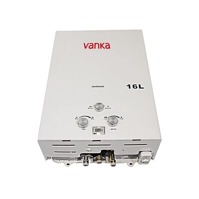 Chauffe-eau instantané au gaz naturel à tirage équilibré 16L pour usage domestique, hôtelier, résidentiel et commercial
