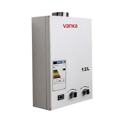 Chauffage à eau à gaz d'échappement réglable à la température numérique Haute efficacité 12L à 24L Capacité pour la maison, l'hôtel et l'utilisation commerciale