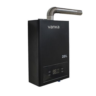 Chauffe-eau à gaz d'intérieur à ventouse, contrôle numérique de la température, chauffage de précision, économie d'énergie, sûr
