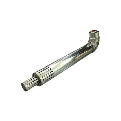 Tuyau de conduit de chaudière à gaz mural en acier inoxydable de haute qualité, conduit d'évacuation résistant à la corrosion, durable, ventilation sûre