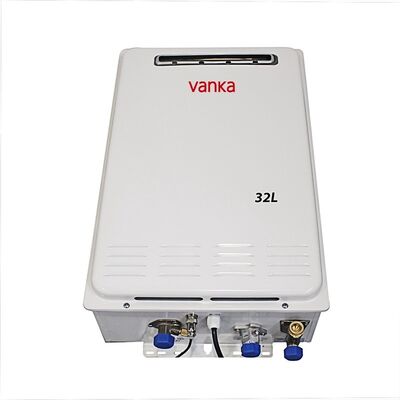 Appareil de chauffage d'eau à gaz instantané portable de 32 L, allumage automatique à impulsion