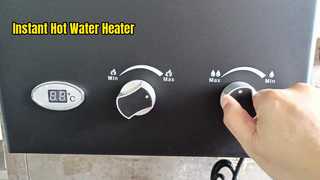 Chauffe-eau instantané réservoir en cuivre 16L 18L 20L