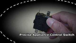 Commande de chauffage de four à ventilateur à interrupteur rotatif