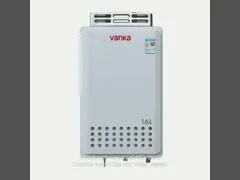 Appareil de chauffage d'eau chaude à gaz extérieur à allumage électronique certifié CE